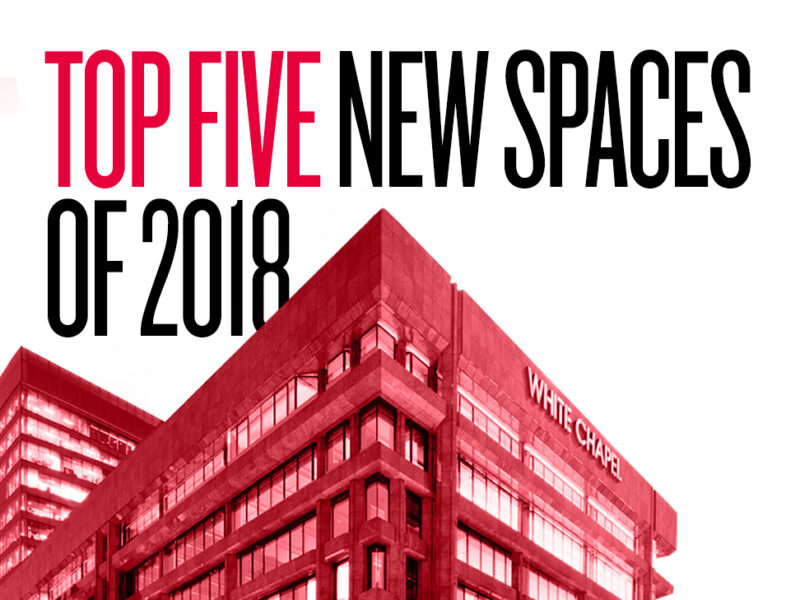 Top 5 new spaces 2018