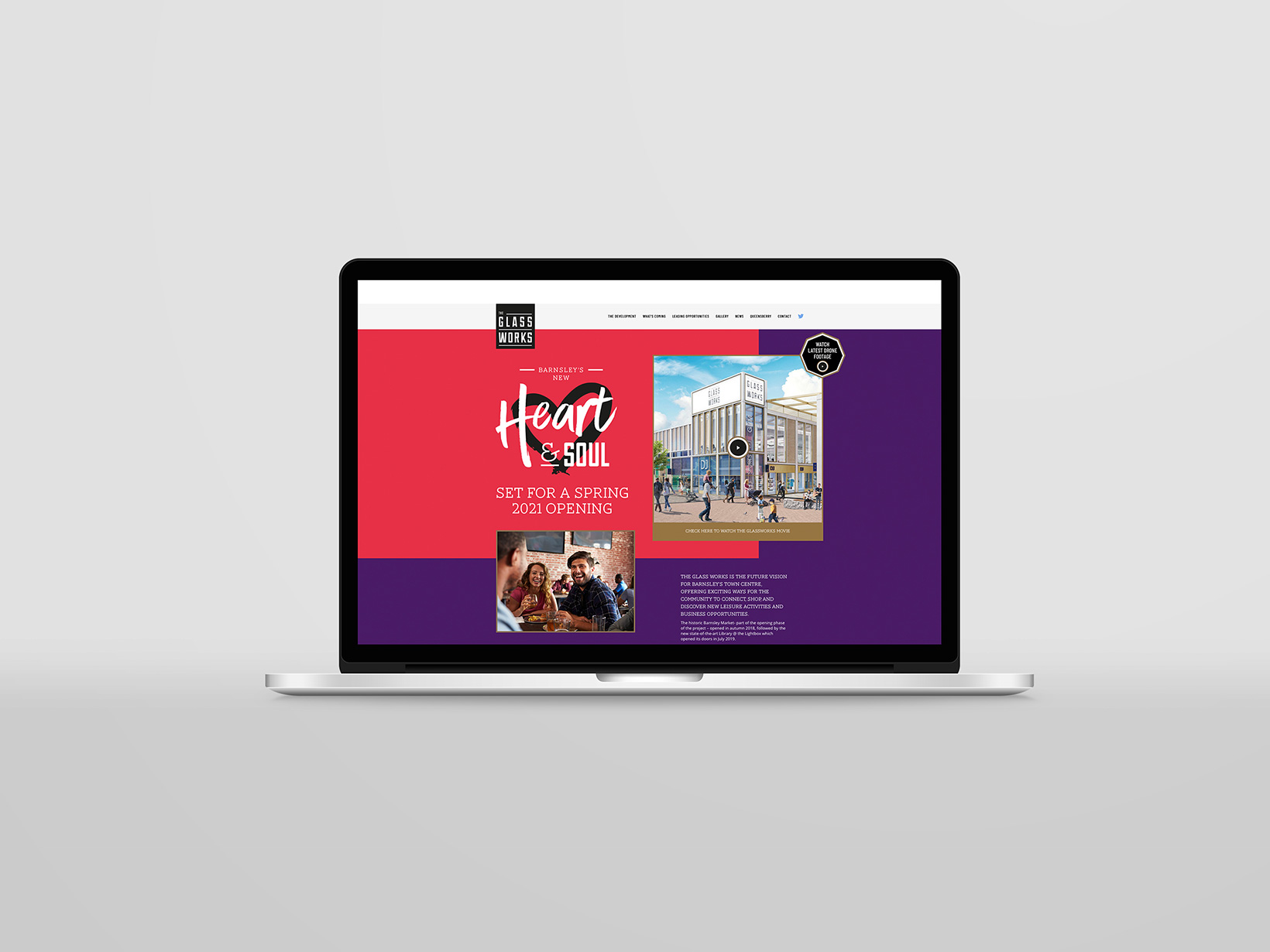 Glassworks website